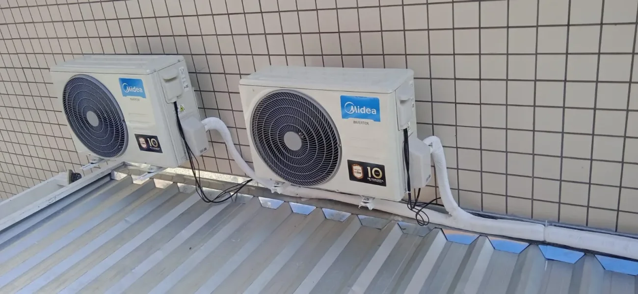 Instalação ar condicionado cassete