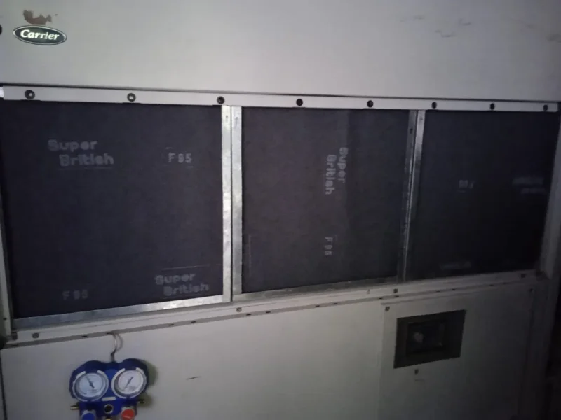 Instalação de central de ar